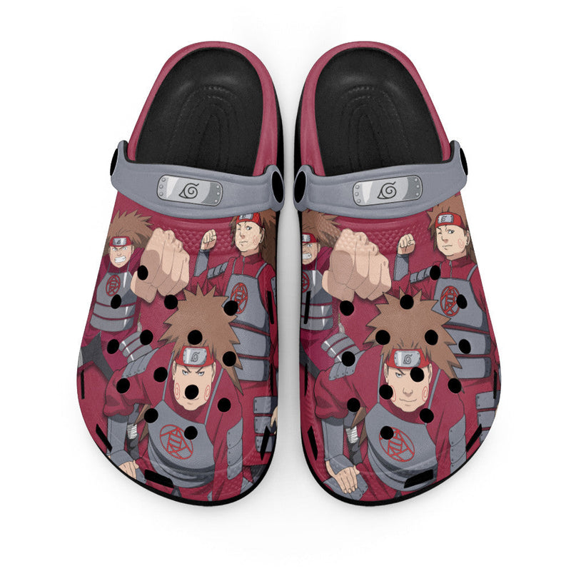 Akimichi Chouji Clogs Shoes Pattern Style