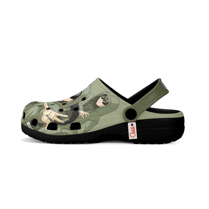 Aburame Shino Clogs Shoes Pattern Style