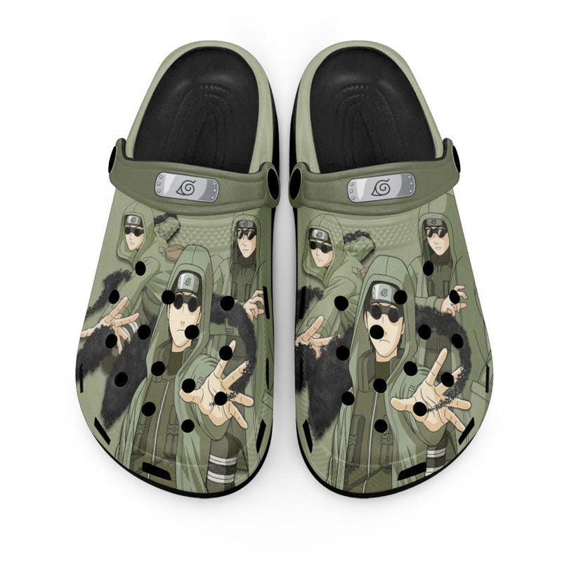 Aburame Shino Clogs Shoes Pattern Style