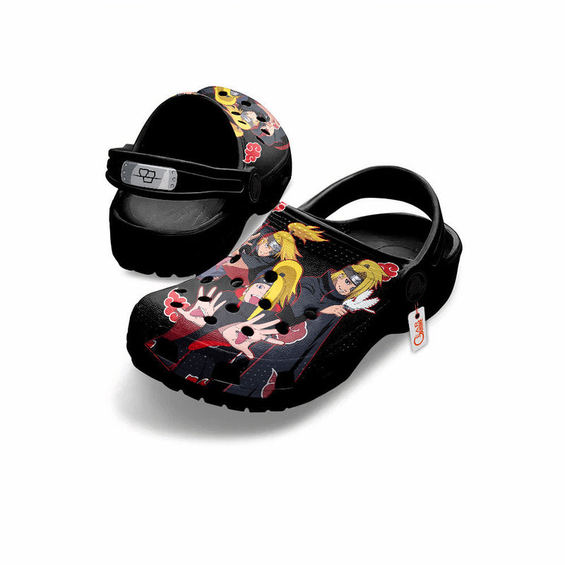 Deidara Clogs Shoes Pattern Style