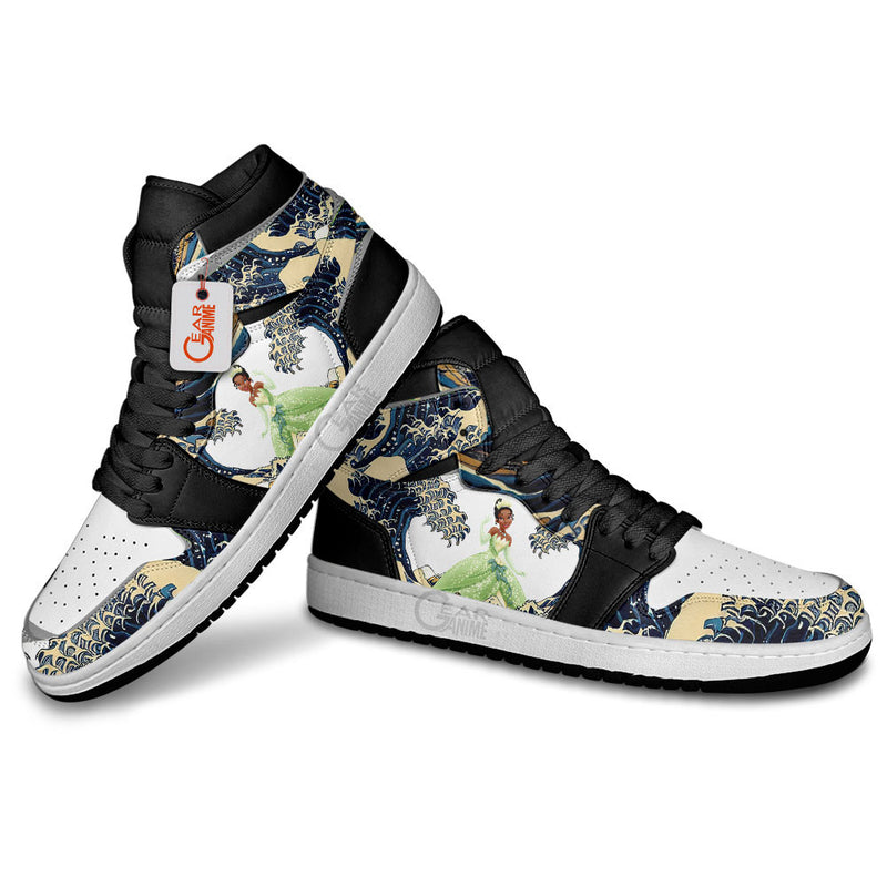 Tiana Great Wave J1-Sneakers Custom Shoes