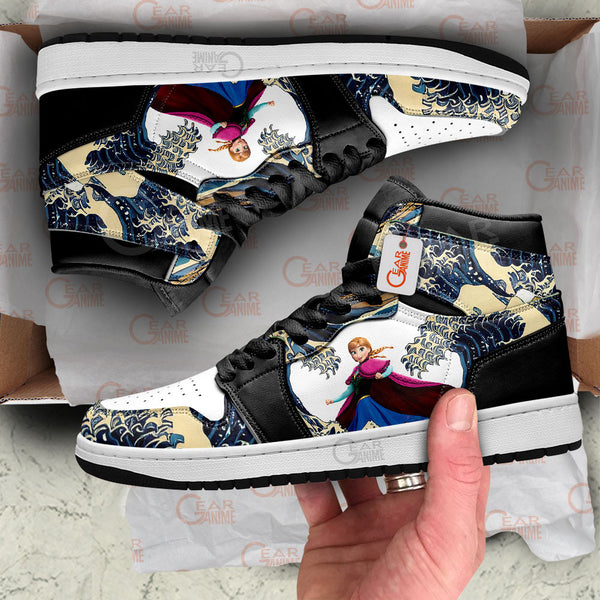 Anna Kanagawa Great Wave J1-Sneakers Custom Shoes