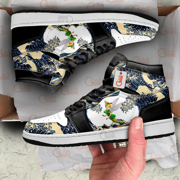 Tinker Bell Great Wave J1-Sneakers Custom Shoes