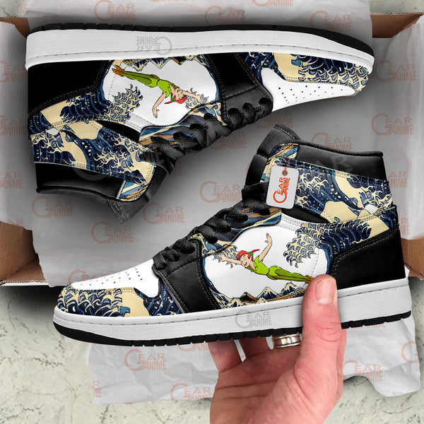 Peter Pan Great Wave J1-Sneakers Custom Shoes