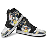 Belle and Beast Kanagawa Great Wave J1-Sneakers Custom Shoes