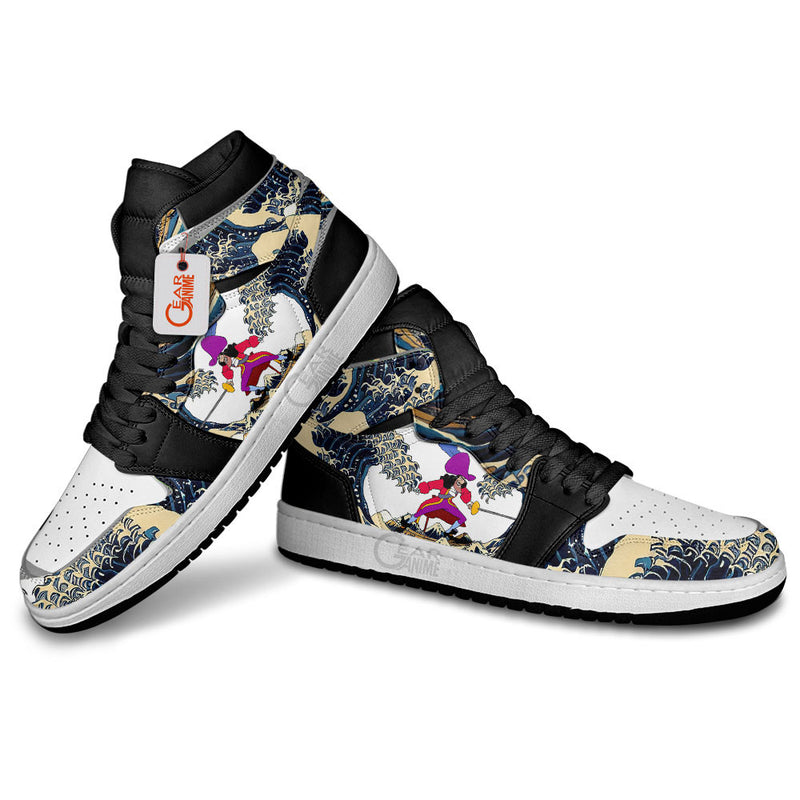 Captain Hook Great Wave J1-Sneakers Custom Shoes