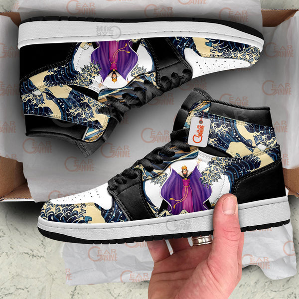 The Evil Queen Kanagawa Great Wave J1-Sneakers Custom Shoes