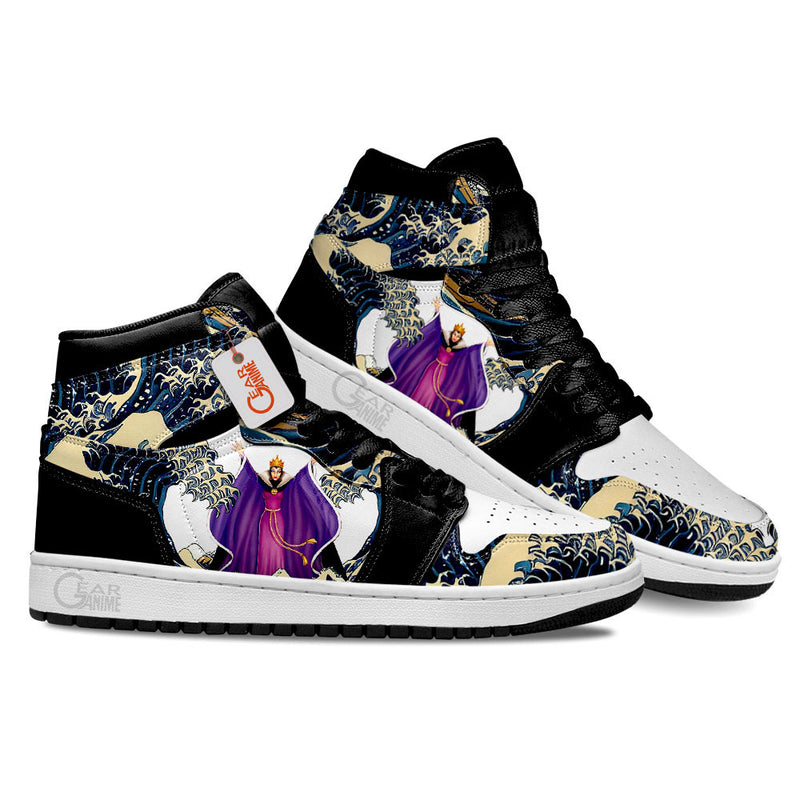 The Evil Queen Kanagawa Great Wave J1-Sneakers Custom Shoes