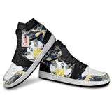 Snow White Kanagawa Great Wave J1-Sneakers Custom Shoes