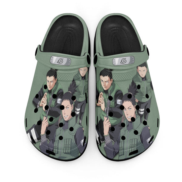 Shikamaru Nara Clogs Shoes Pattern Style