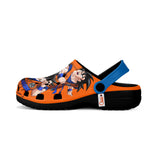 Goku Clogs Anime Pattern Style