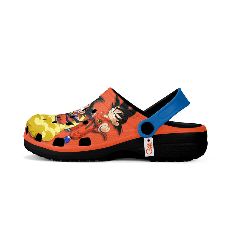 Goku Kid Clogs Shoes Pattern Style