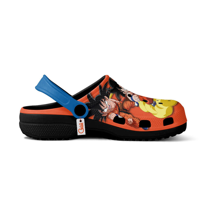 Goku Kid Clogs Shoes Pattern Style