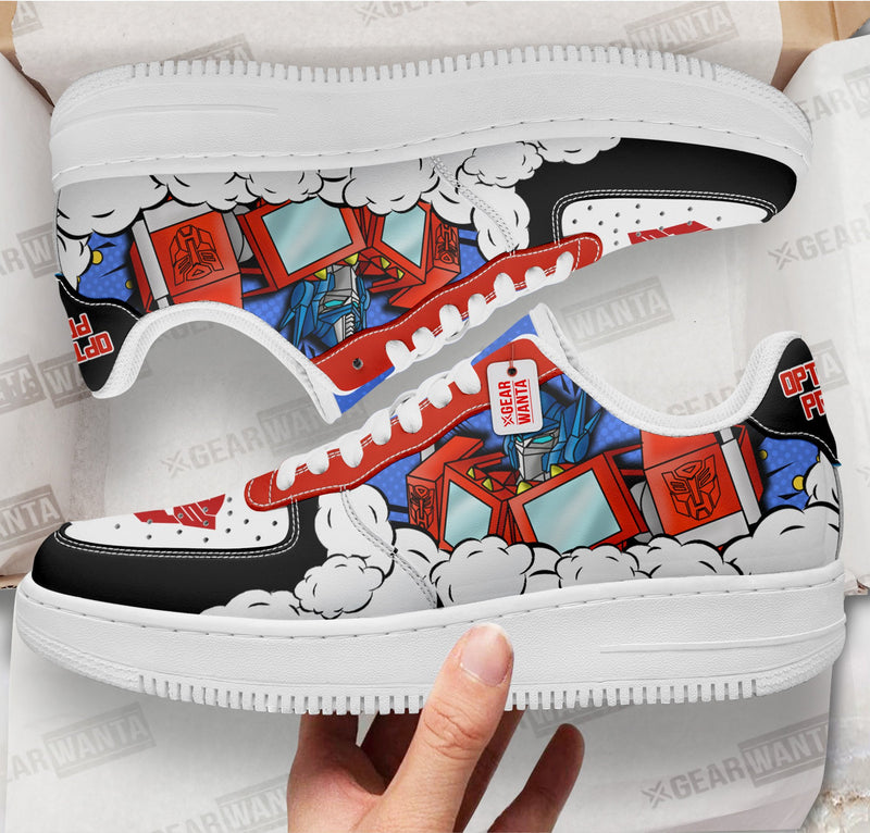 Optimus Prime Shoes Custom Air Sneakers