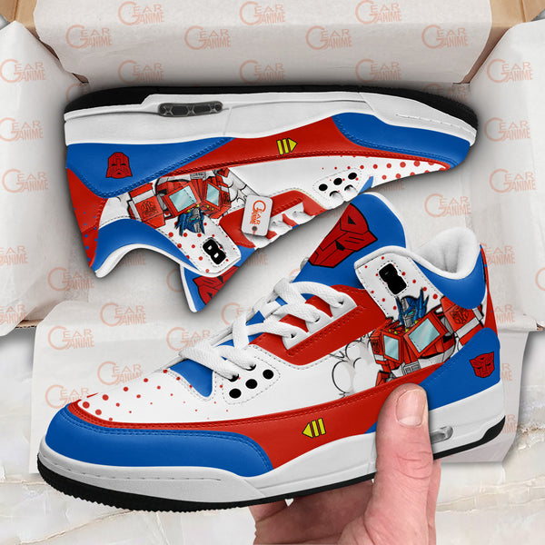 Optimus Prime Sneakers J3 Custom Shoes