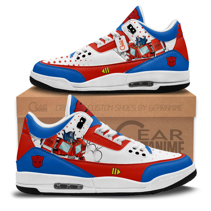 Optimus Prime Sneakers J3 Custom Shoes