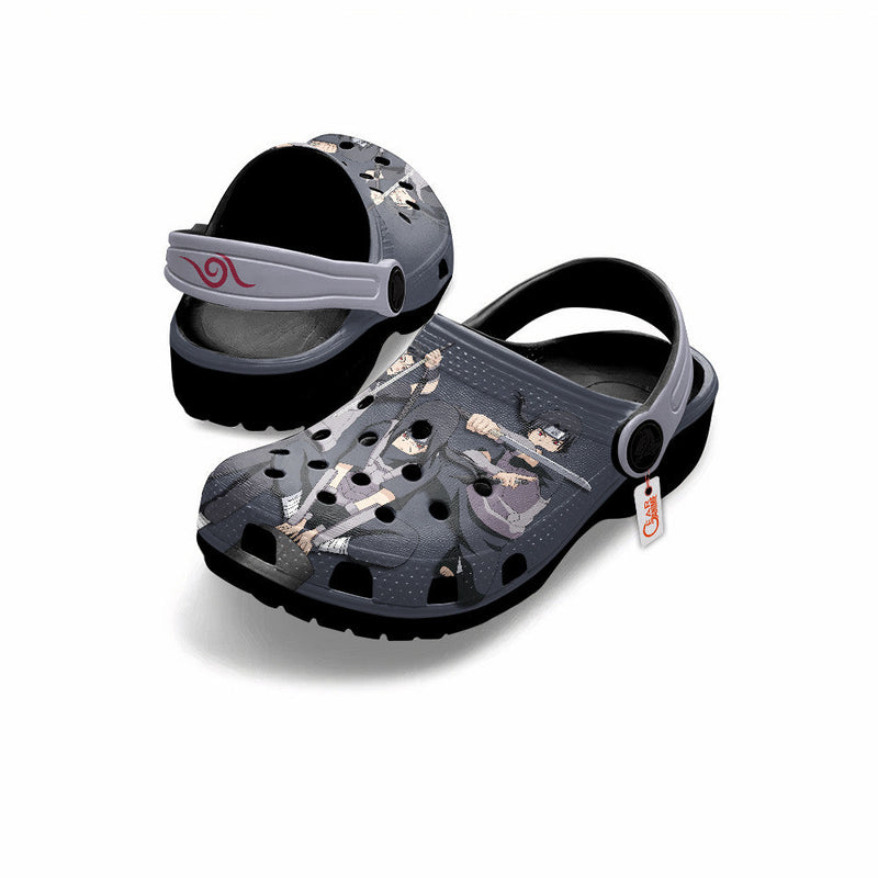 Itachi Uchiha Anbu Clogs Shoes Pattern Style