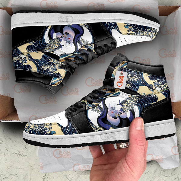 Ursula Kanagawa Great Wave J1-Sneakers Custom Shoes