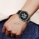 Trafalgar D. Law Symbol Leather Band Wrist Watch Personalized