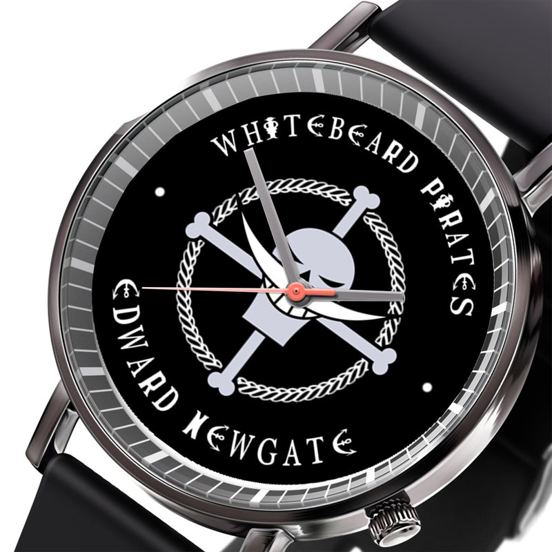 Edward Newgate Symbol Leather Band Wrist Watch Personalized