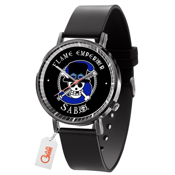 Sabo Symbol Leather Band Wrist Watch Personalized