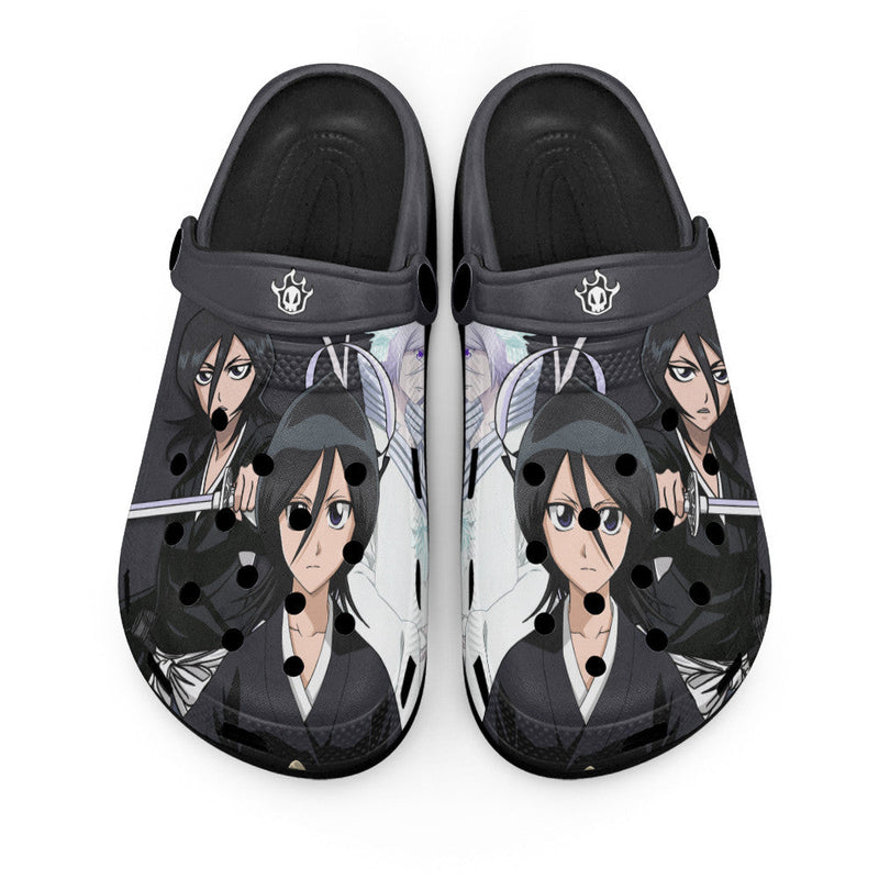 Rukia Kuchiki Clogs Shoes Pattern Style