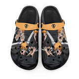 Ichigo Kurosaki Clogs Shoes Pattern Style