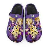 Gohan SSJ Clogs Shoes Pattern Style