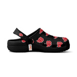 Akatsuki Cloud Clogs Anime Pattern Style