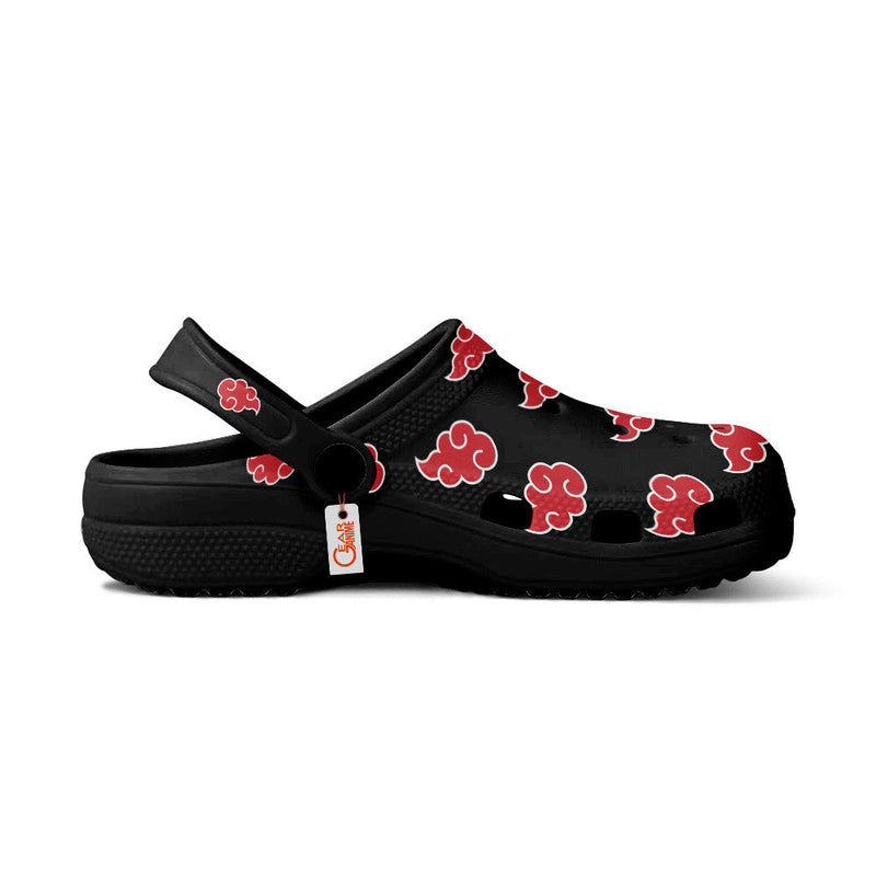 Akatsuki Cloud Clogs Anime Pattern Style