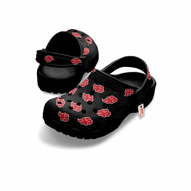 Akatsuki Cloud Clogs Anime Pattern Style