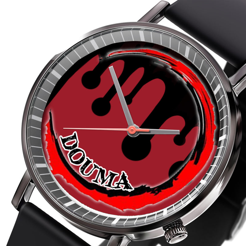 Douma Leather Band Wrist Watch Personalized