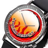 Kyojuro Rengoku Leather Band Wrist Watch Personalized