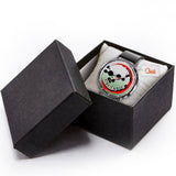 Gyutaro Leather Band Wrist Watch Personalized