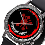 Tengen Uzui Leather Band Wrist Watch Personalized