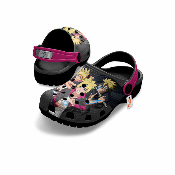 Brt Uzumaki Clogs Shoes Pattern Style