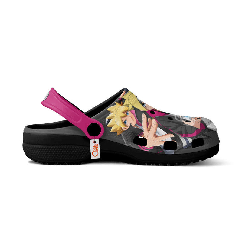 Brt Uzumaki Clogs Shoes Pattern Style