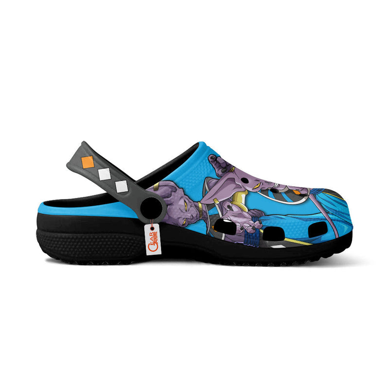 Beerus Clogs Shoes Pattern Style