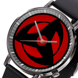 Kakashi Mangekyo Sharingan Leather Band Wrist Watch