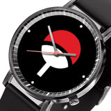 Uchiha Clan Symbol Leather Band Wrist Watch