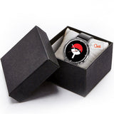 Uchiha Clan Symbol Leather Band Wrist Watch