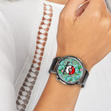 Bulbasaur Leather Band Wrist Watch Personalized