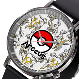 Arceus Leather Band Wrist Watch Personalized