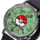 Sceptile Leather Band Wrist Watch Personalized