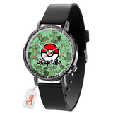 Sceptile Leather Band Wrist Watch Personalized