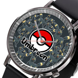 Umbreon Leather Band Wrist Watch Personalized