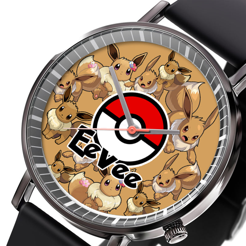 Eevee Leather Band Wrist Watch Personalized