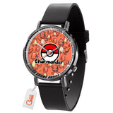 Charmander Leather Band Wrist Watch Personalized