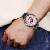 Jigglypuff Leather Band Wrist Watch Personalized