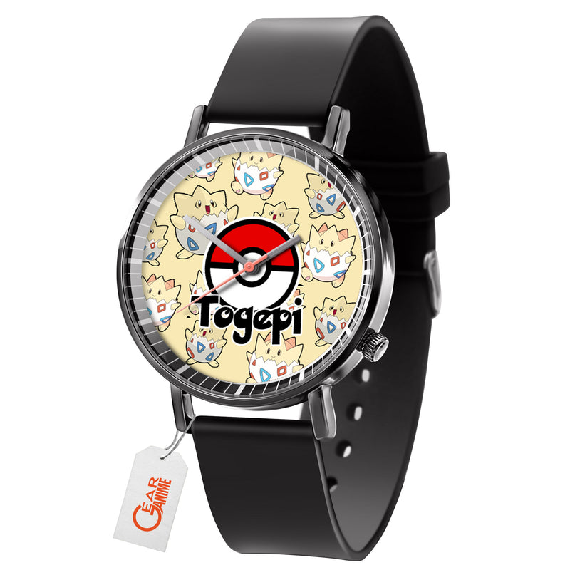 Togepi Leather Band Wrist Watch Personalized